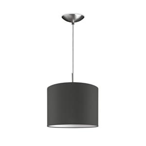 Light depot - hanglamp tube deluxe bling Ø 25 cm - antraciet - Outlet