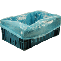 Top Quality Zak | Kratzak | HDPE | 60/ 21x80cm | blauw | 500 stuks