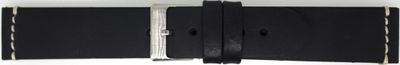 Horlogeband Universeel 845R.01.22 Leder Zwart 22mm