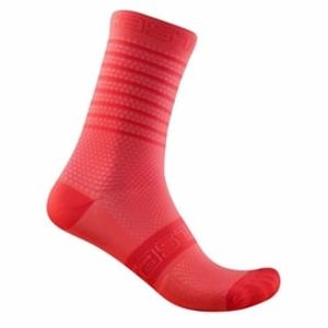 Castelli Superleggera T 18 fietsokken roze dames S-M