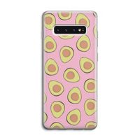 Dancing avocados: Samsung Galaxy S10 4G Transparant Hoesje