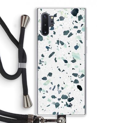 Terrazzo N°2: Samsung Galaxy Note 10 Plus Transparant Hoesje met koord