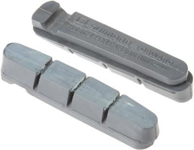 SHIMANO cartridge rempads "r55c3" br.shoe shim. r55c3 pair cart.f.carb.rim