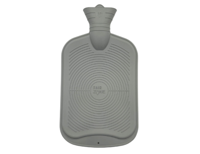 Fairzone Natuurrubber warmwater kruik - fsc - 2l - grijs
