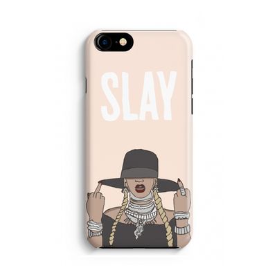 Slay All Day: Volledig geprint iPhone SE 2020 Hoesje