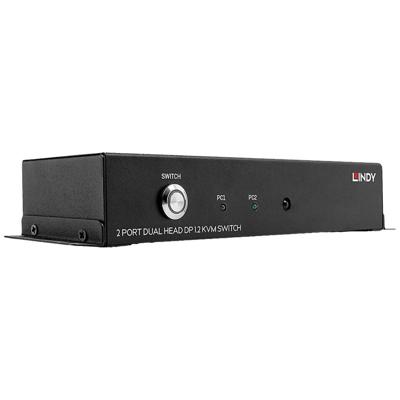 LINDY KVM-Umschalter KVM-switch DisplayPort Afstandsbediening 3840 x 2160 Pixel