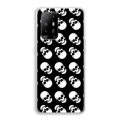 Musketon Skulls: Oppo A95 5G Transparant Hoesje