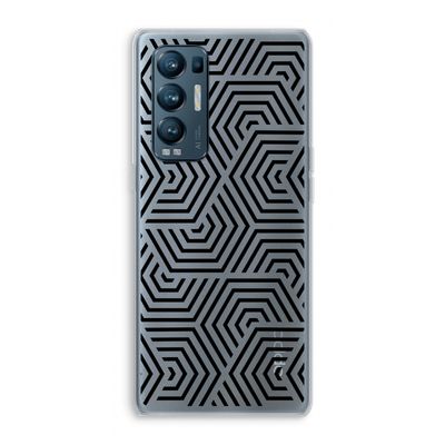 Magic pattern: Oppo Find X3 Neo Transparant Hoesje