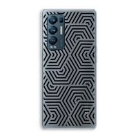 Magic pattern: Oppo Find X3 Neo Transparant Hoesje