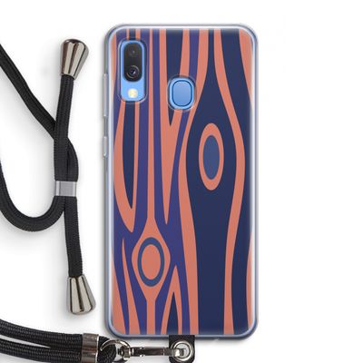 Bast A: Samsung Galaxy A40 Transparant Hoesje met koord