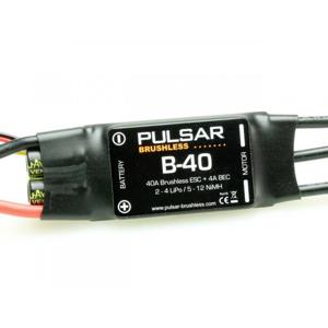 Pichler Modellbau PULSAR B-40 Brushless rijregelaar voor RC auto Belastbaarheid (max.): 50 A