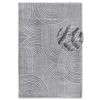 Vloerkleed Chappe - Lichtgrijs maat: 170x120cm - materiaal: Polyester - Dekbed-Discounter.nl