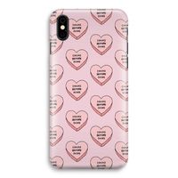 Chicks before dicks: iPhone Xs Volledig Geprint Hoesje
