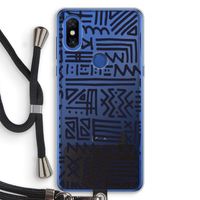 Marrakech print: Xiaomi Mi Mix 3 Transparant Hoesje met koord