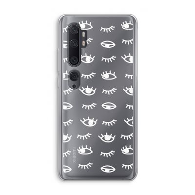 Eye pattern #3: Xiaomi Mi Note 10 Pro Transparant Hoesje