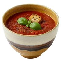 Mica Decorations Soepkom Ethan - terra - 8 x 11 cm - porselein - kommetjes / schaaltjes