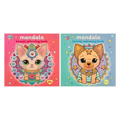 Creative Craft Group Mandala kawaii kleurboek - 20 vellen Creative Craft Group Mandala kawaii kleurboek - 20 vellen