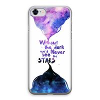 Stars quote: iPhone 8 Transparant Hoesje