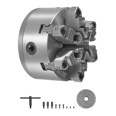 VEVOR φ160mm 6-klauwplaat met D1-4 camlock-steunplaat