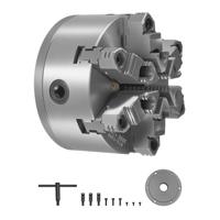 VEVOR φ160mm 6-klauwplaat met D1-4 camlock-steunplaat