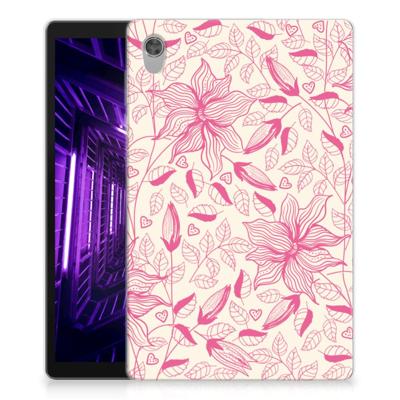 Lenovo Tab M10 HD (2de generatie) | Siliconen hoesje | Pink Flowers