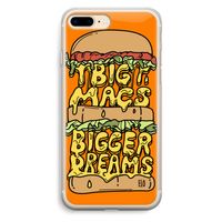 Big Macs Bigger Dreams: iPhone 7 Plus Transparant Hoesje