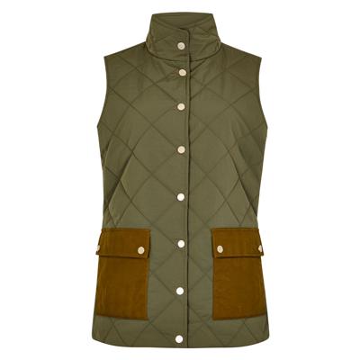 Dames bodywarmer Clashmore Kelp