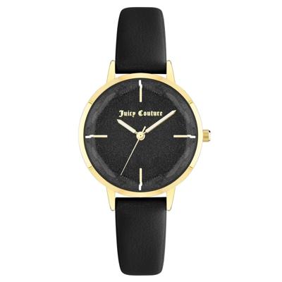 Juicy Couture JC1326GPBK (Ø 34 mm) Dames horloge