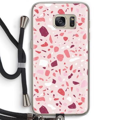 Terrazzo N°15: Samsung Galaxy S7 Transparant Hoesje met koord
