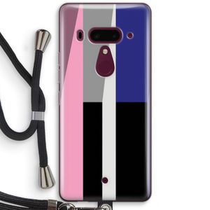 Gestalte 4: HTC U12+ Transparant Hoesje met koord