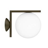 Flos IC Lights C|W1 Outdoor wandlamp donkerbruin