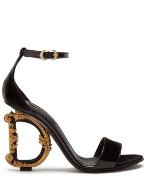 Dolce & Gabbana sandales Baroque - Noir