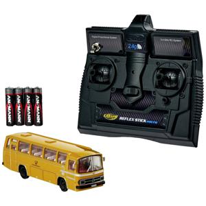 Carson RC Sport 504142 MB Bus O 302 Deutsche Post 1:87 RC auto Incl. accu, oplader en batterijen voor de zender