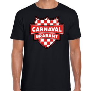 Carnaval verkleed t-shirt Brabant zwart voor heren
