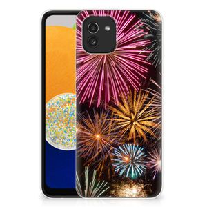 Samsung Galaxy A03 Silicone Back Cover Vuurwerk