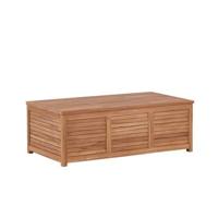 Rebellenclub Halon Kussen Opbergbox - 130 x 70cm - Naturel Hout