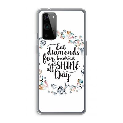 Diamonds: OnePlus 9 Pro Transparant Hoesje