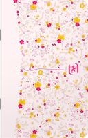 Oxford Floral softcover notitieblok, ft 9 x 14 cm, 30 vel, gelijnd, 4 geassorteerde designs - thumbnail