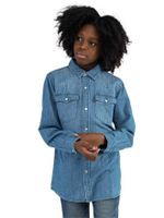 Hemd LEVI'S¨ Western Barstow turquoiseblauw - thumbnail