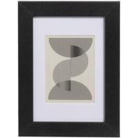 Leen Bakker - Fotolijst Haarlem - 10x15 Cm - MDF/Glas - Zwart