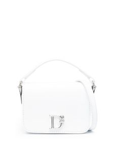 DSQUARED2 mini sac à plaque logo - Blanc