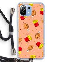 Chicken 'n Fries: Xiaomi Mi 11 Lite Transparant Hoesje met koord