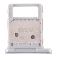 SIM-kaart + micro SD-kaart lade voor Galaxy TabPro S2 W727 (zilver)