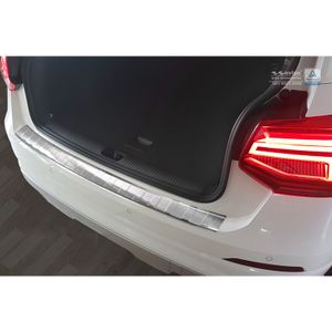 RVS Bumper beschermer passend voor Audi Q2 2016- 'Ribs' AV235513