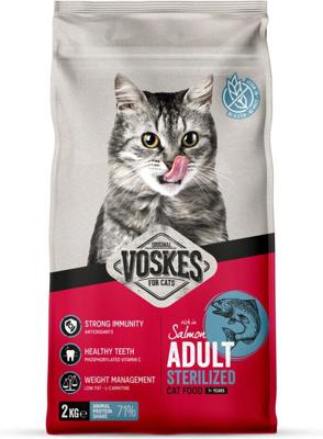 Voskes brok adult zalm 2kg - Voskes