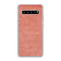 Marrakech Walls: Samsung Galaxy S10 5G Transparant Hoesje