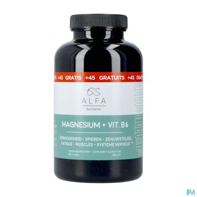 Alfa Magnesium + Vit B6 V-caps 180