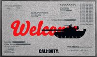 Call of Duty Black Ops Cold War - Welcome Door Mat