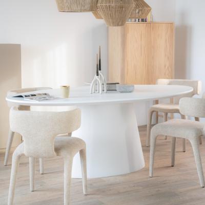 Eleonora Ovale Eettafel 'Elin' 250 x 110cm