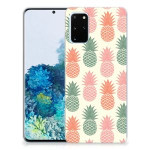 Samsung Galaxy S20 Plus Siliconen Case Ananas